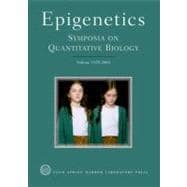 Epigenetics Cold Spring Harbor Symposia on Quantitative Biology, Volume LXIX book cover, ISBN 9780879697297