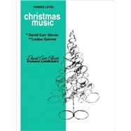 David Carr Glover Piano Library Christmas Music Primer  Pa