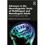 Advances in the Neurolinguistic Study of Multilingual and Monolingual Adults