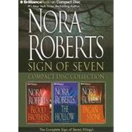 Nora Roberts Sign of 7 Compact Disc Collection: Blood Brothers / The Hollow / The Pagan Stone