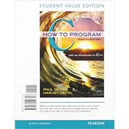 C How to Program, Student Value Edition