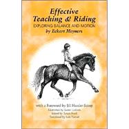 Effective Teaching and Riding : Exploring Balance and Motion