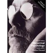 Abnormal Psychology With Infotrac : An Integrative Approach/With Dsm-IV w/ CD