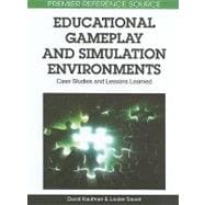 Educational Gameplay and Simulation Environments