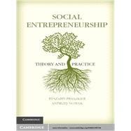 Social Entrepreneurship: Theory and Practice