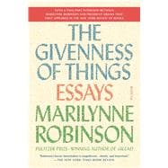 The Givenness of Things Essays