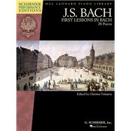 First Lessons in Bach Schirmer Performance Editions Book Only