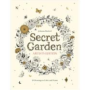 Secret Garden Artist's Edition 20 Drawings to Color and Frame