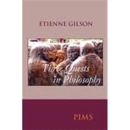 Three Quests of Philosophy,9780888447319