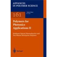 Polymers for Photonics Applications