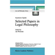 Selected Papers in Legal Philosophy