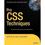 Pro Css Techniques