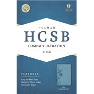 HCSB Compact Ultrathin Bible, Teal LeatherTouch