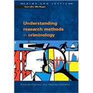 Understanding Research Methods in Criminology
