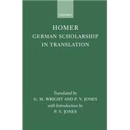 Homer German Scholarship in Translation
