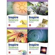 Inspire Science Grade 5, Print Student Edition Bundle (Units 1-4, Physical Text Only)