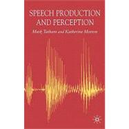 Speech Production And Perception