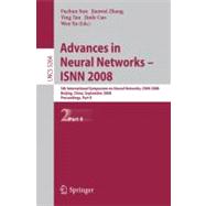 Advances in Neural Networks--ISNN 2008: 5th International Symposium on Neural Networks, Isnn 2008 Beijing, China, September 24-28, 2008 Proceedings, Part II