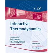 Fundamentals of Engineering Thermodynamics, Interactive Thermo User Guide, 6th Edition