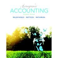 Horngren's Accounting Plus MyAccountingLab with Pearson eText -- Access Card Package