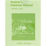 Student Solutions Manual for Elementary Algebra Concepts and Applications