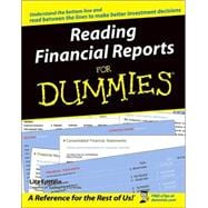 Reading Financial Reports For Dummies<sup>?</sup>