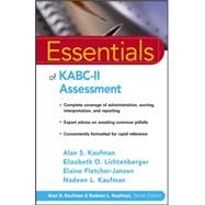 Essentials of KABC-II Assessment,9780471667339