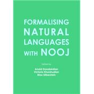 Formalising Natural Languages With Nooj