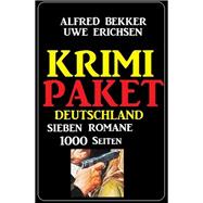 Krimi Paket Deutschland: Sieben Romane 1000 Seiten