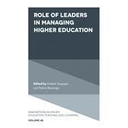 Role of Leaders in Managing Higher Education