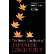 The Oxford Handbook of Japanese Linguistics