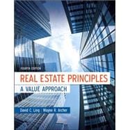 Real Estate Principles: A Value Approach