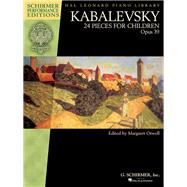 Kabalevsky - 24 Pieces for Children, Opus 39 Schirmer Performance Editions Book Only