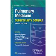 Washington Manual Pulmonary Medicine Subspecialty Consult