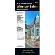 Map Winston-Salem, North Carolina Pocket