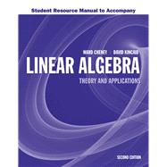 Student Resource Manual to Accompany Linear Algebra: Theory and Application