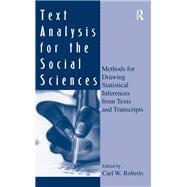 Text Analysis for the Social Sciences: Methods for Drawing Statistical Inferences From Texts and Transcripts