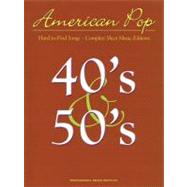 American Pop 40's & 50's