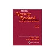 Study Guide to Accompany Nursing Research Principles and Methods