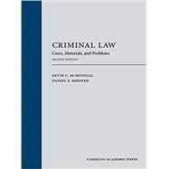 Criminal Law: Problems, Statutes, and Cases, Second Edition