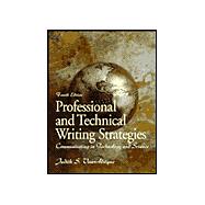 Professional and Technical Writing Strategies: Communicating in Technology and Science book cover, ISBN 9780139547362