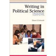 Writing in Political Science A Practical Guide,9780205617364