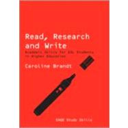 Read, Research and Write : Academic Skills for ESL Students in Higher Education