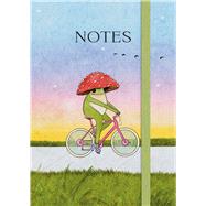 The Little Frog Notebook A Beautiful 160-Page Lined Notebook Featuring the Internet’s Beloved Mushroom Frog, from the Artist Maybell Eequay