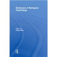 Dictionary of Biological Psychology,9780415867368