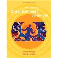 Fundamentals of Organizational Behaviour, Third Canadian Edition