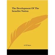 The Development of the Israelite Nation