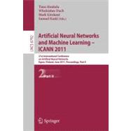 Artificial Neural Networks and Machine Learning - ICANN 2011
