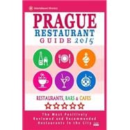 Prague Restaurant Guide 2015