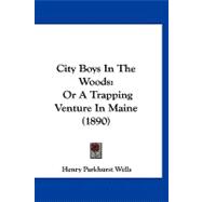 City Boys in the Woods : Or A Trapping Venture in Maine (1890)